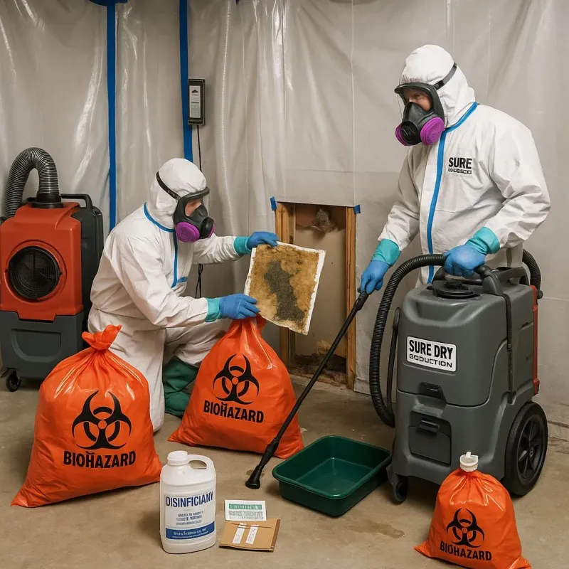 Contaminated Water Handling Protocols process in Franklin Park, PA