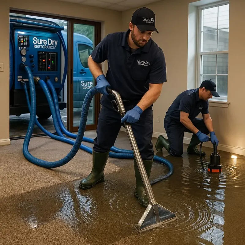 Water Extraction and Removal process in Franklin Park, PA